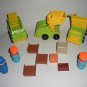 Little People Construction Crane, Dump Truck Fork Lift Lot 21