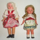 2 International World Dolls, German and Milan