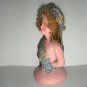 Antique German Half Doll Pin Cushion Papier-mache