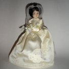 Bride Doll Satin Pearl Dress Wedding Cake Topper Bride Doll Satin Pearl Dress Wedding Cake Topper