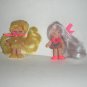 Flatsy Dolls Green Car Wagon ideal 1968