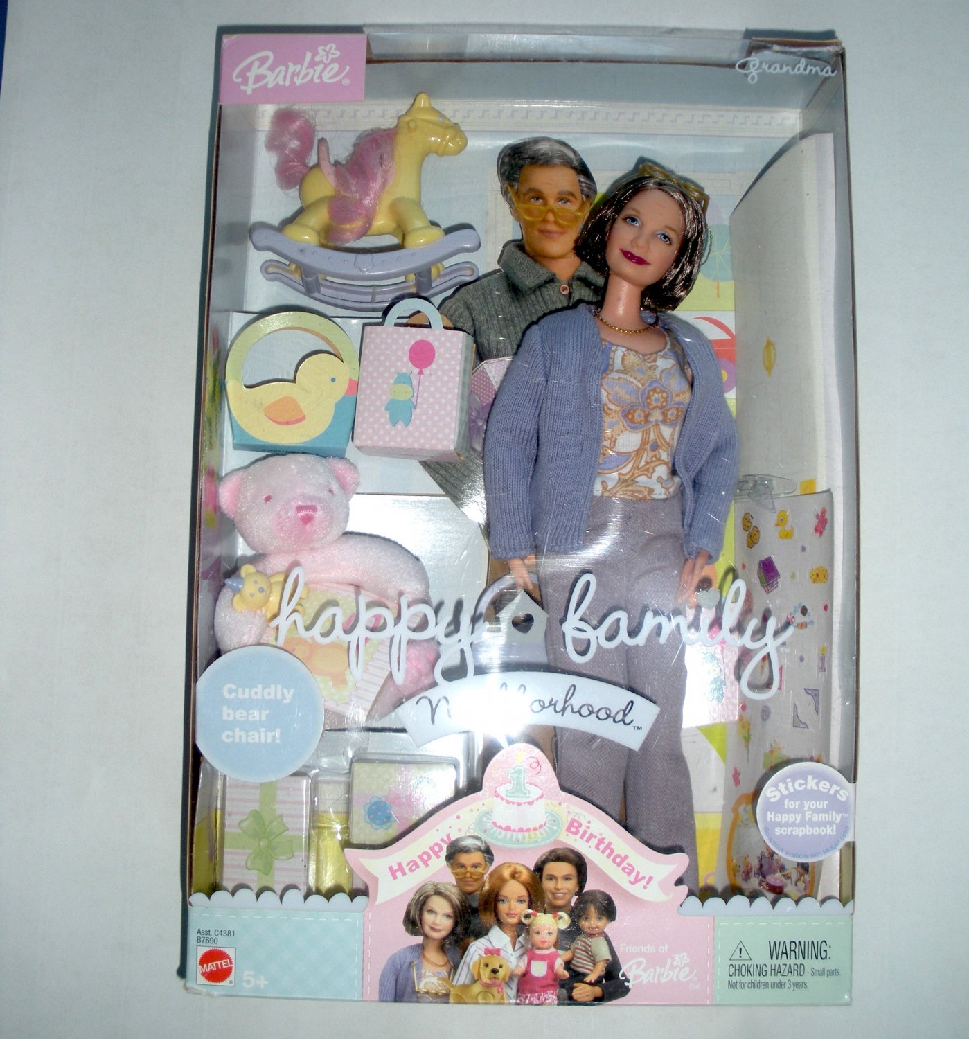 grandma happy family barbie doll