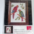 Parrots Birds Cross Stitch Kit No. 75600 by Pik