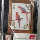 Macaws Birds Cross Stitch Kit No. 75601 by Pik