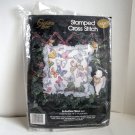 Butterflies Pillow Stamped Cross Stitch Kit 20411