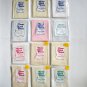 12 Aida Cross Stitch Fabric lot