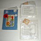 Cross Stitch Switch Plate Jungle Animals, 2 Heirloom Hankie