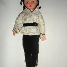 Brunette Revlon type Fashion Doll Hard Plastic 1960s