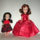 2 Vintage Dolls with Side-Glance Eyes
