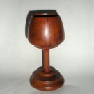 Wood Wine Goblet Cup with Ring, Barware Wood Wine Goblet Cup with Ring, Barware