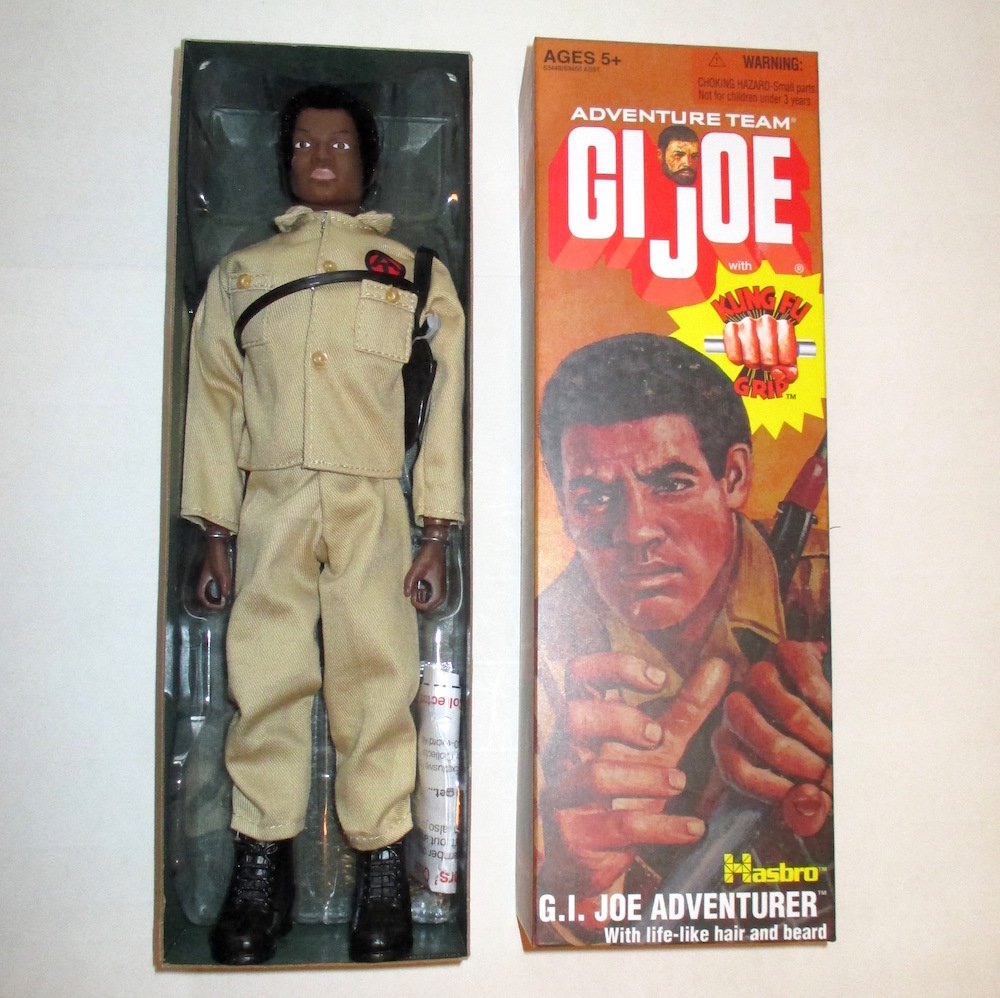 GI Joe Adventurer Kung Fu Grip Black Hasbro 2006