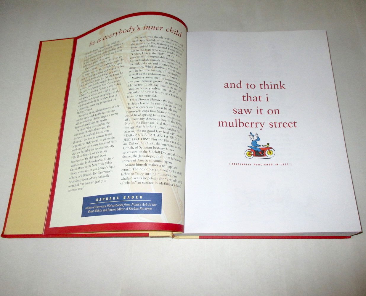 Dr. Seuss Book, Your Favorite Seuss, First Edition
