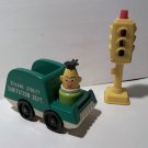 Vintage Little People Sesame Street Bert Sanitation Truck