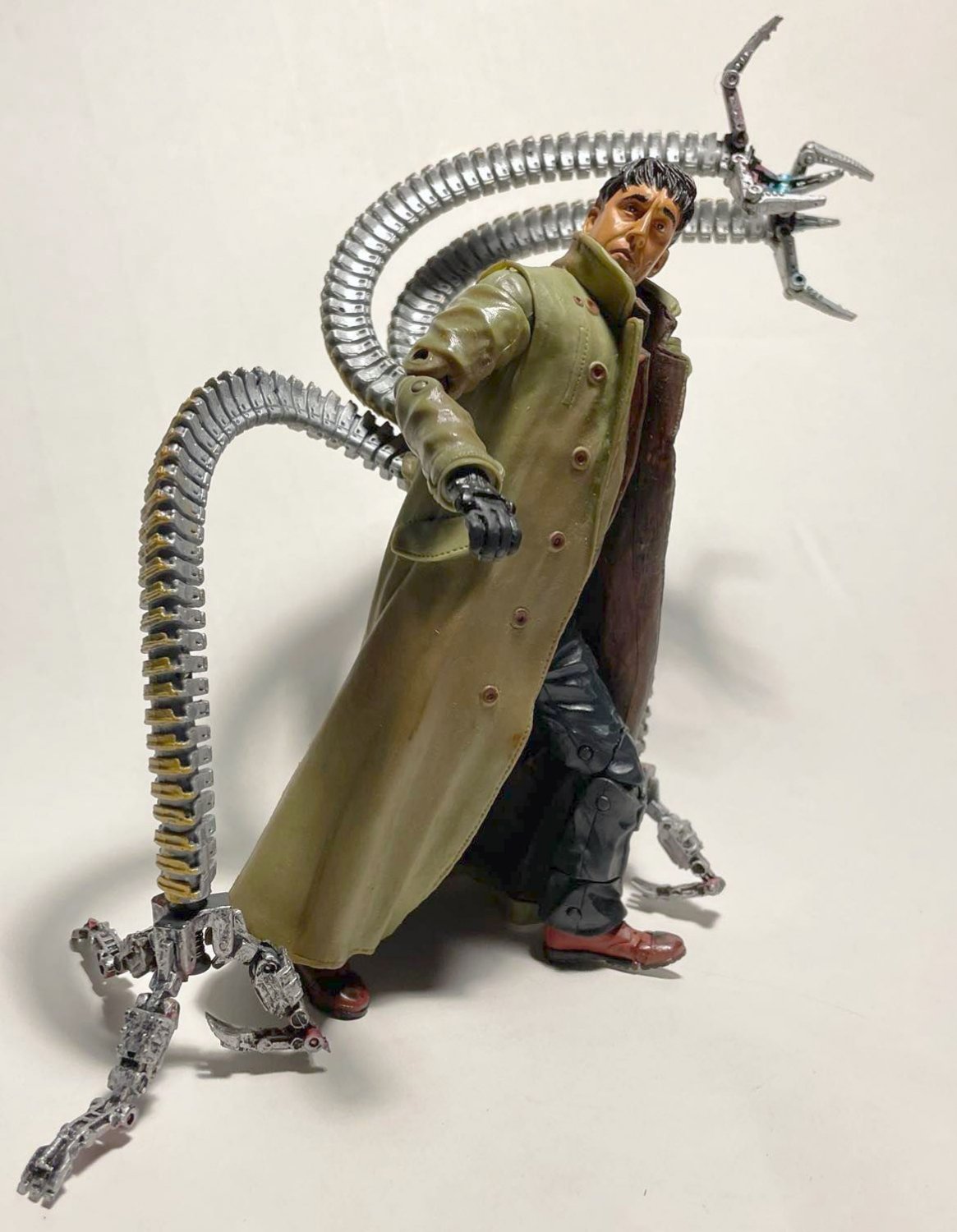 Doc Ock Marvel Legends Octopus Spiderman 2 Movie Figure 2004