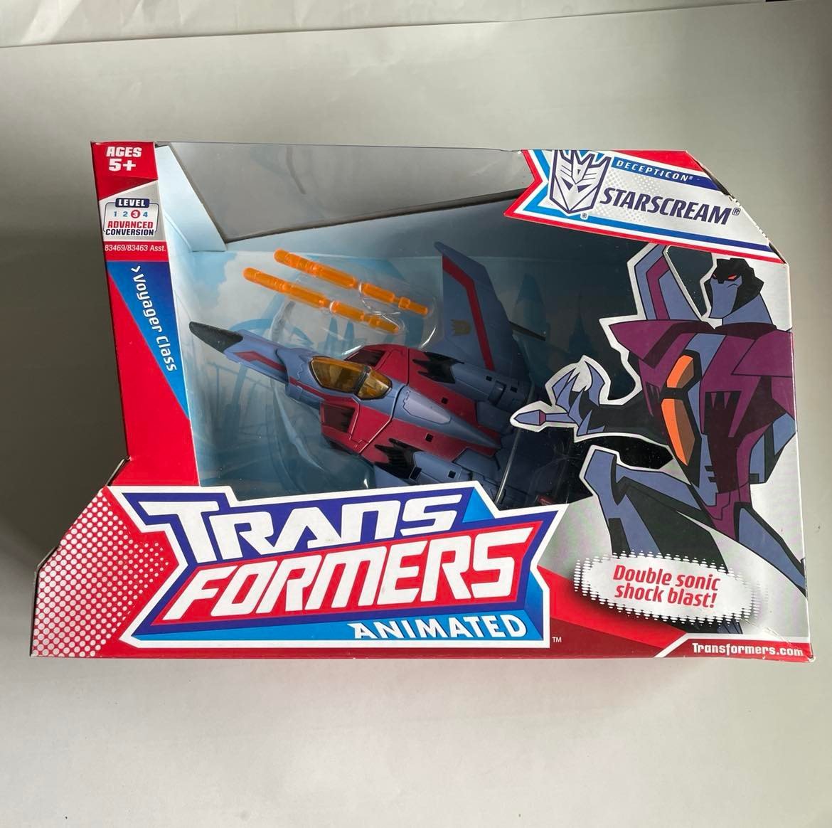 Transformers Animated Voyager Class StarScream Robot Figure