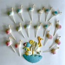Vintage Stork Cake Toppers Hong Kong. Vintage Stork Cake Toppers Hong Kong.