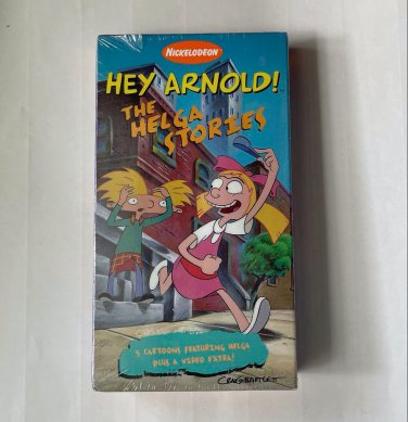 Hey Arnold, The Helga Stories, VHS, 1997 Nickelodeon Factory Sealed