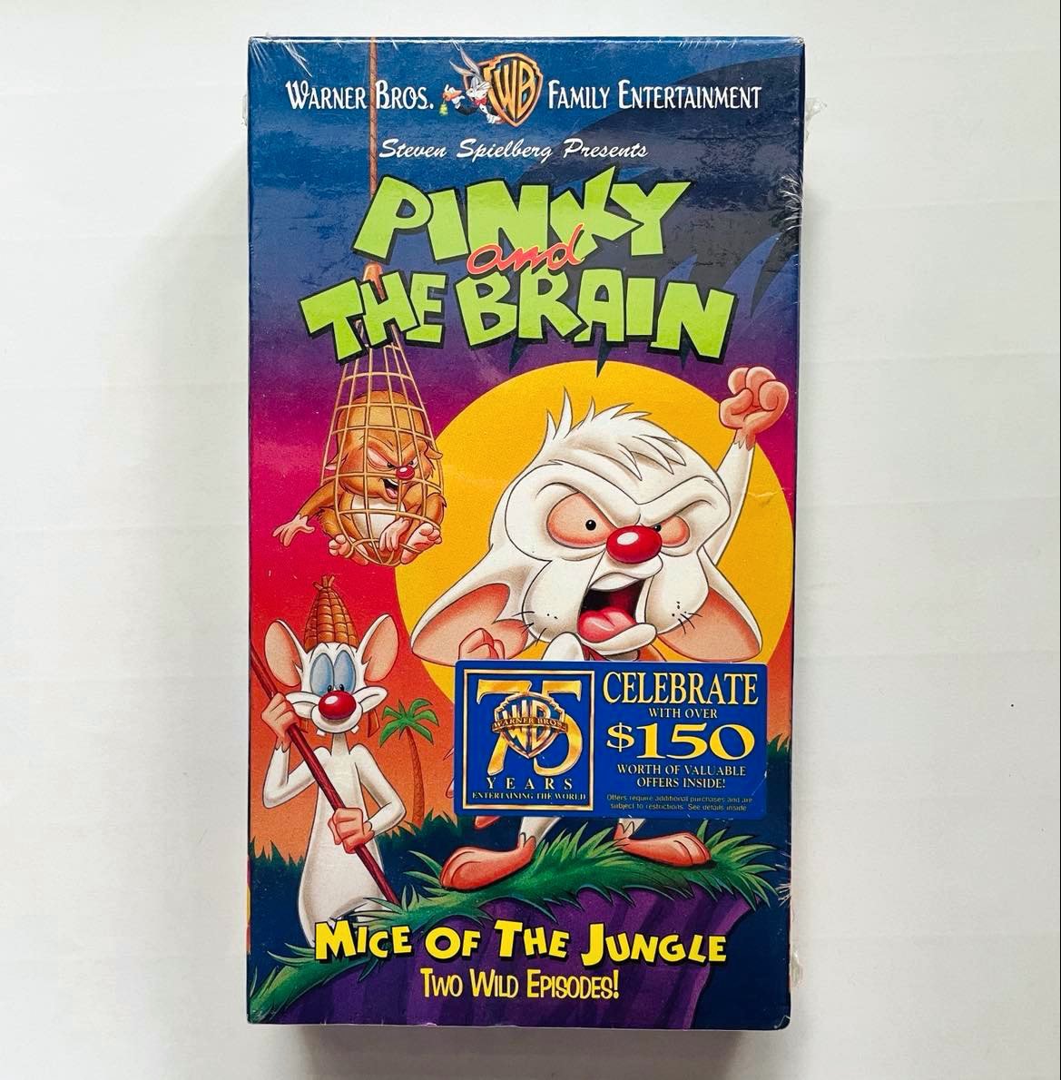 Pinky and the Brain: Mice of the Jungle [VHS] : Pinky  