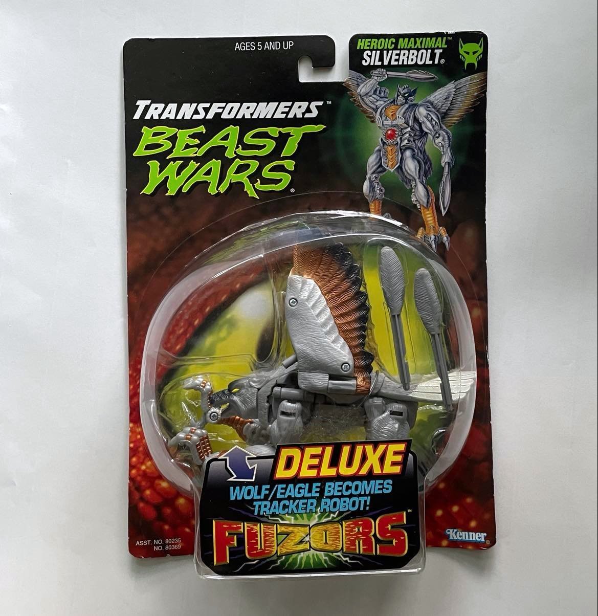 SilverBolt Transformers Beast Wars Deluxe Maximal Fuzors Robot