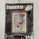 Dimensions, Cross Stitch Kit, 6584, Please Be Neat