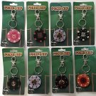 8 Poker Chip Key Chains