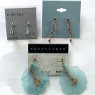 3 Dangle Earrings, Richelieu, Icing, Apostrophe