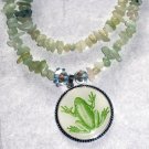 Frog Stone Necklace