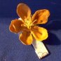 5 Petal Flower Hair Accessory Barrette Clip OOAK