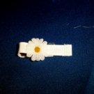 Small Daisy  Hair Accessory Barrette Clip OOAK