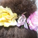 Mixed Color Ponytail Halo