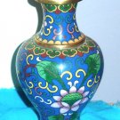 cloisonne 4 inch vase vintage, estate sale