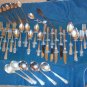 wm Rogers. Lido 1938 silverplate service place setting for SIX 39 TOTAL PCS.