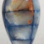 Handmade Blue Onyx Patch Work Flower Vase