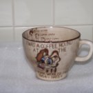 1964 New York World’s Fair Coffee Hound Measuring Coffee Mug