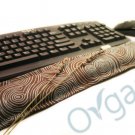 Organic cotton Relaxing Keyboard Wrist Support with removable co