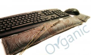 Organic cotton Relaxing Keyboard Wrist Support with removable co