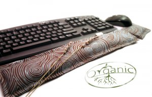 Organic cotton Relaxing Computer Support with removable covers