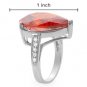 Ruby Cocktail Ring     .925 Sterling silver Ring
