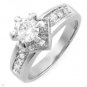 Engagement Ring Style   .925 Sterling silver