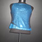 Blue Sequin Top