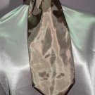 EXCLUSIVE - Ozzie Kreations  -  Italian Silk Style Ascot - Metallic Metal