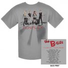 B52s Tee Shirt - Funplex Album Tour Itinerary - Silver/Grey