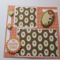 "My Favorite Things"-Premade Scrapbook Page -8x8 Layout