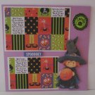 "Spooooky Witch"-Premade Scrapbook Page -8x8 Layout