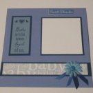 "Sweet Slumber Boy"-Premade Scrapbook Page -8x8 Layout
