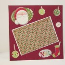"Noel"-Premade Scrapbook Page -8x8 Layout