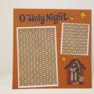 "O Holy Night"-Premade Scrapbook Page -8x8 Layout