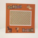 "Silent Night"-Premade Scrapbook Page -8x8 Layout