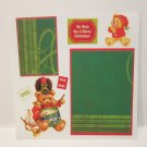 "We Wish You A Merry Christmas"-Premade Scrapbook Page -8x8 Layout
