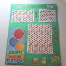 "Party Gifts"-Premade Scrapbook Page -8 1/2 x 11"  Layout